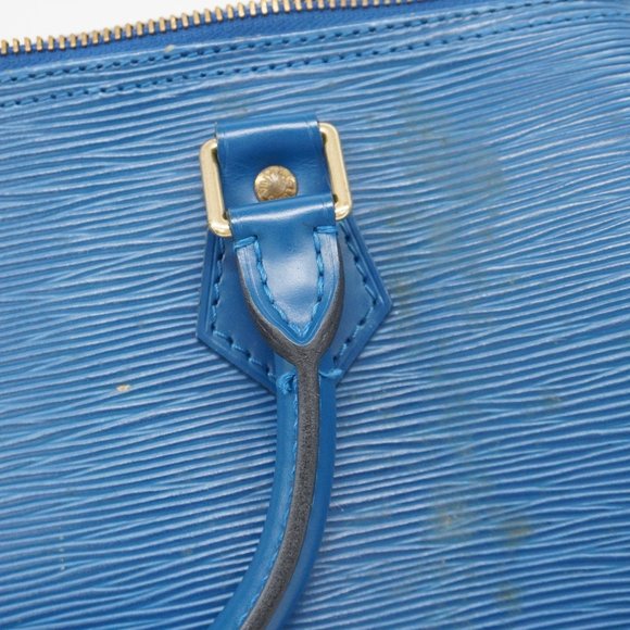 Louis Vuitton Epi Speedy 25 Handbag M43015 Toledo Blue for Women - Picture 11 of 16